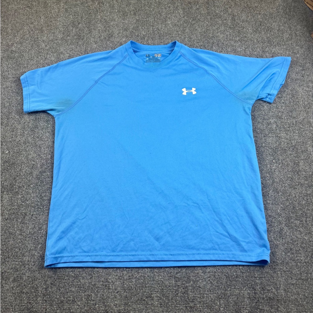UNDER ARMOUR Men’s Light Blue Athletic T-Shirt size: Medium